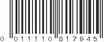 UPC 011110817945