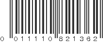 UPC 011110821362