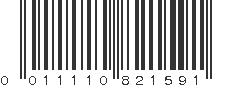 UPC 011110821591