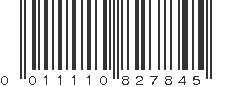 UPC 011110827845