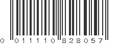 UPC 011110828057