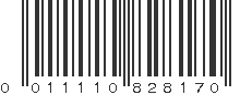 UPC 011110828170