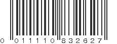 UPC 011110832627