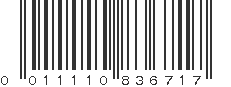 UPC 011110836717