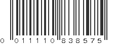 UPC 011110838575