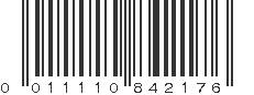 UPC 011110842176