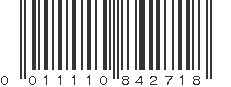 UPC 011110842718