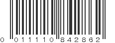 UPC 011110842862