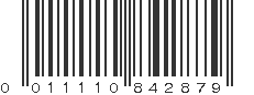 UPC 011110842879