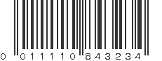 UPC 011110843234