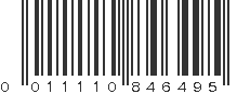 UPC 011110846495