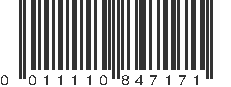 UPC 011110847171