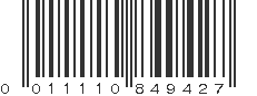 UPC 011110849427