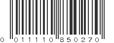 UPC 011110850270