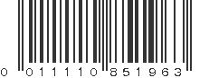 UPC 011110851963