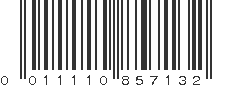 UPC 011110857132