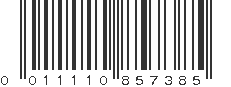 UPC 011110857385