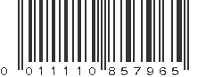 UPC 011110857965