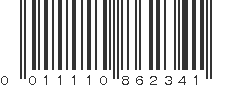 UPC 011110862341