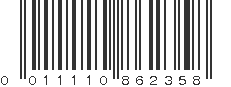 UPC 011110862358