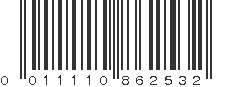 UPC 011110862532