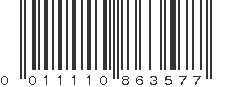 UPC 011110863577