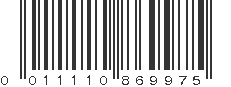 UPC 011110869975