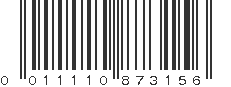 UPC 011110873156