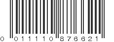 UPC 011110876621