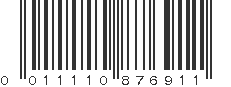 UPC 011110876911