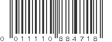 UPC 011110884718