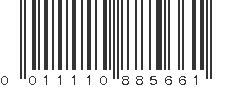 UPC 011110885661