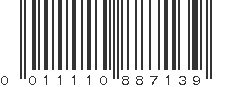 UPC 011110887139