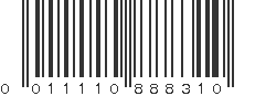 UPC 011110888310