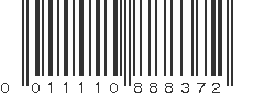 UPC 011110888372