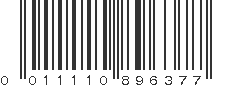 UPC 011110896377