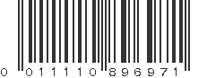 UPC 011110896971