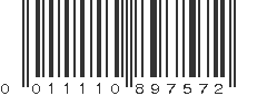 UPC 011110897572