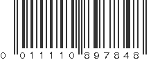 UPC 011110897848