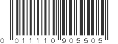 UPC 011110905505