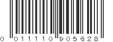 UPC 011110905628