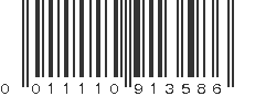 UPC 011110913586