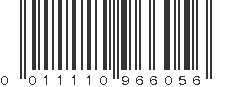 UPC 011110966056