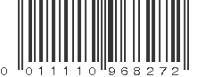 UPC 011110968272