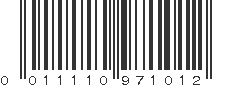 UPC 011110971012