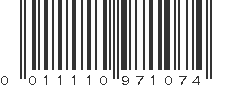 UPC 011110971074