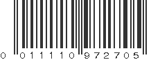 UPC 011110972705