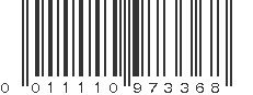 UPC 011110973368