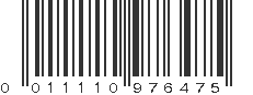 UPC 011110976475