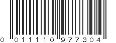 UPC 011110977304